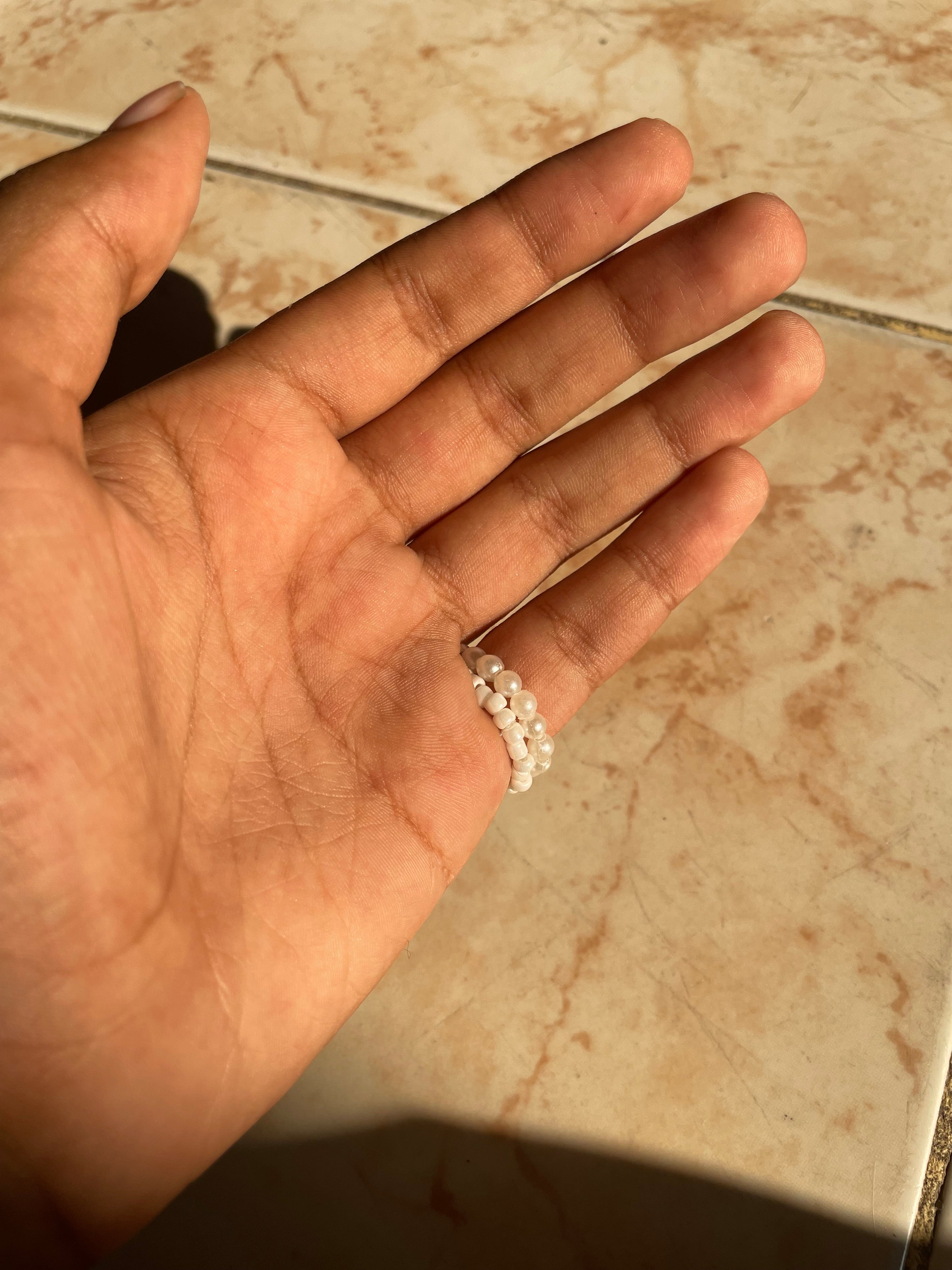 Pearl White | Ring Set