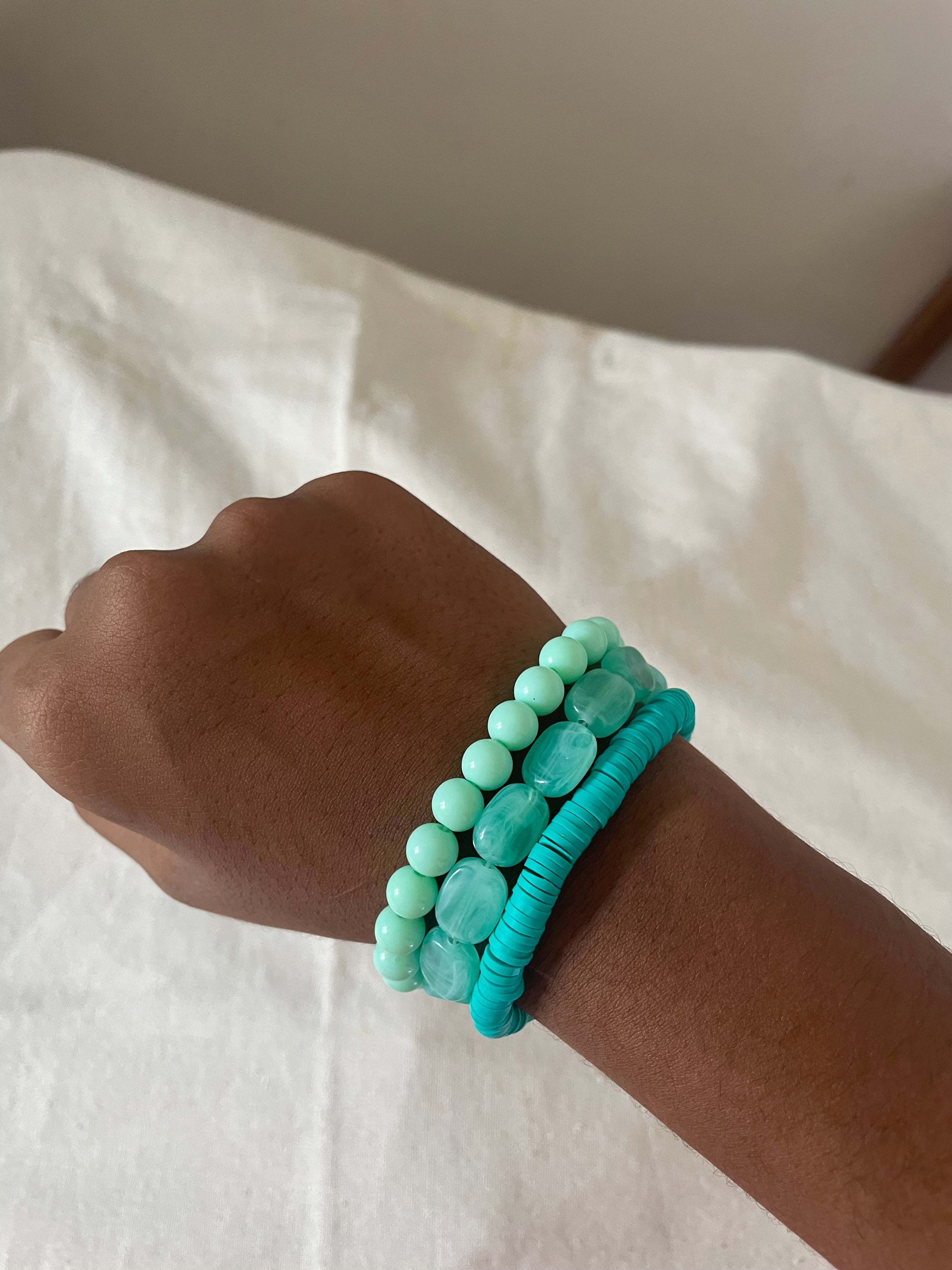 A Dip in Turquoise | Bracelet Set