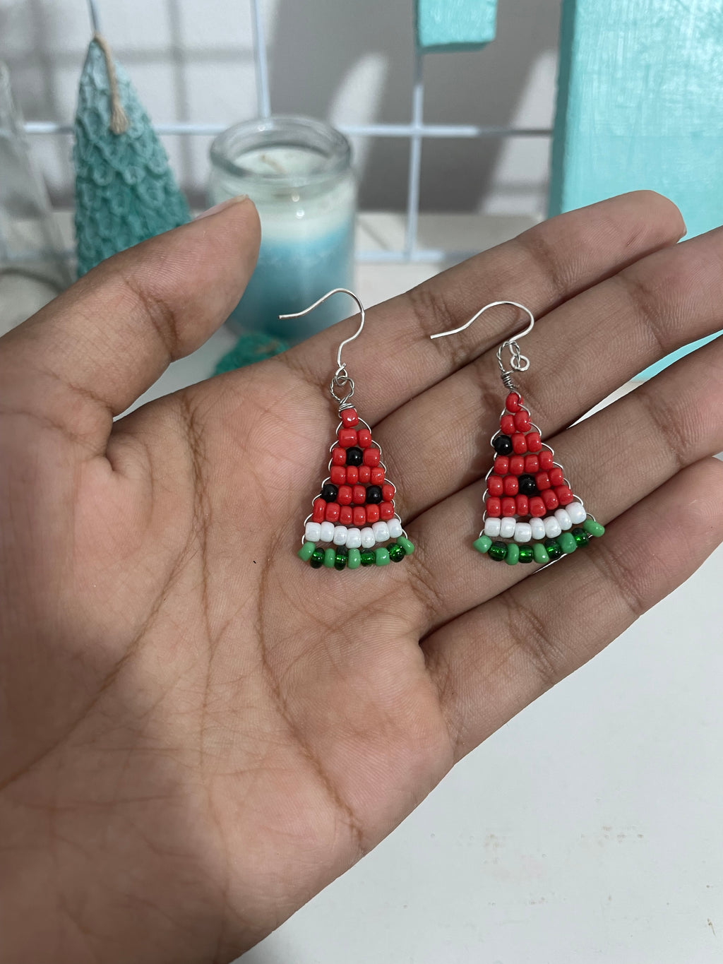 Watermelon Earrings