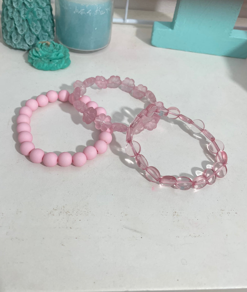 Petals & Pink | Bracelet Set