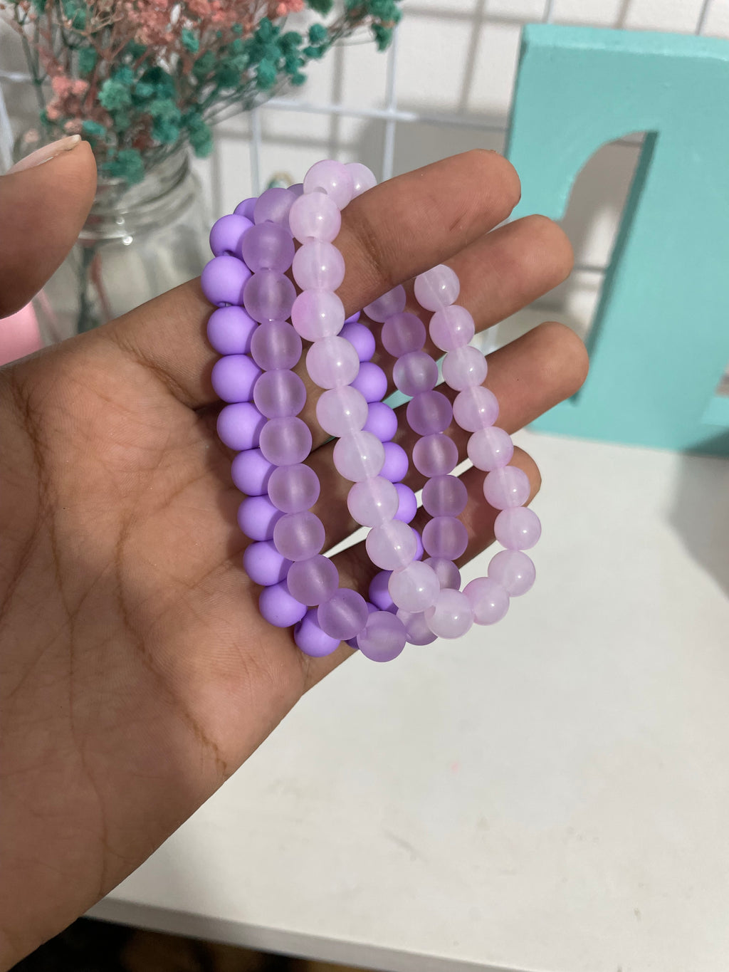 When Lavender meets Bracelets | Bracelet Set