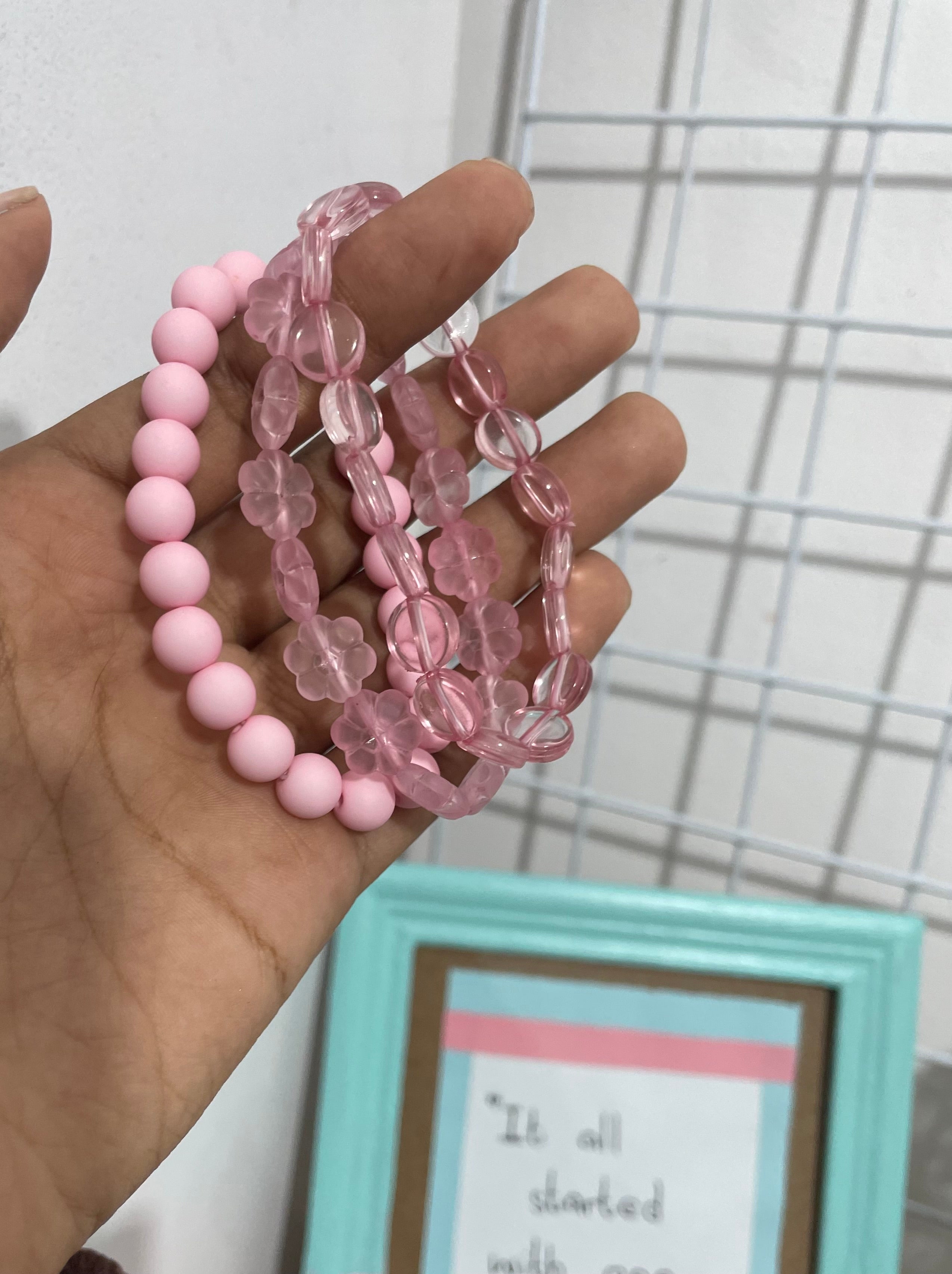Petals & Pink | Bracelet Set