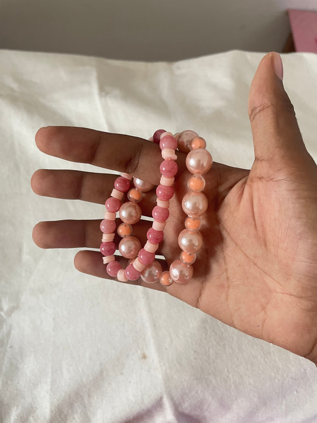 Peach Blush | Bracelet Set