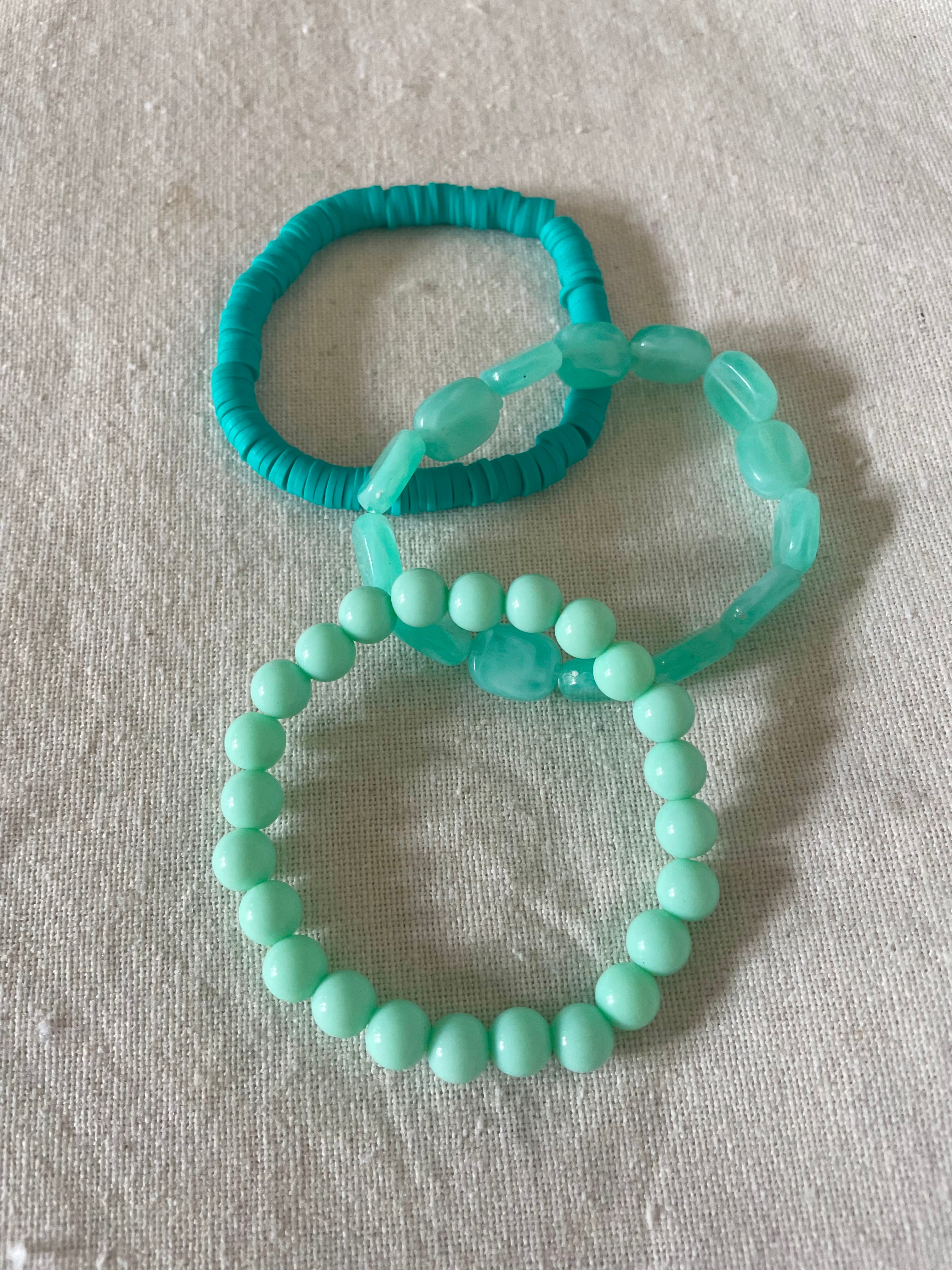A Dip in Turquoise | Bracelet Set