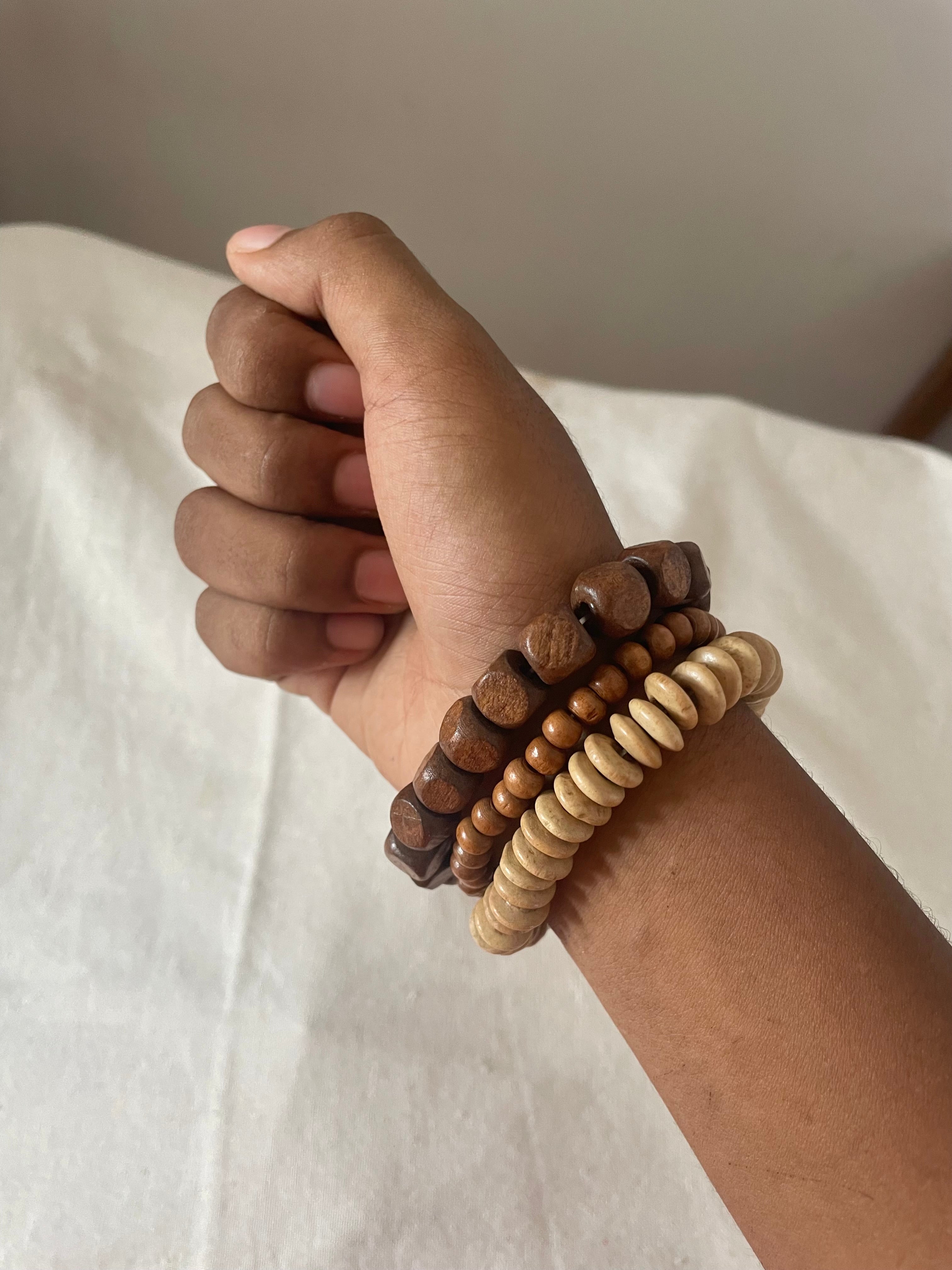 Three Brown Bracelets | Bracelet Set