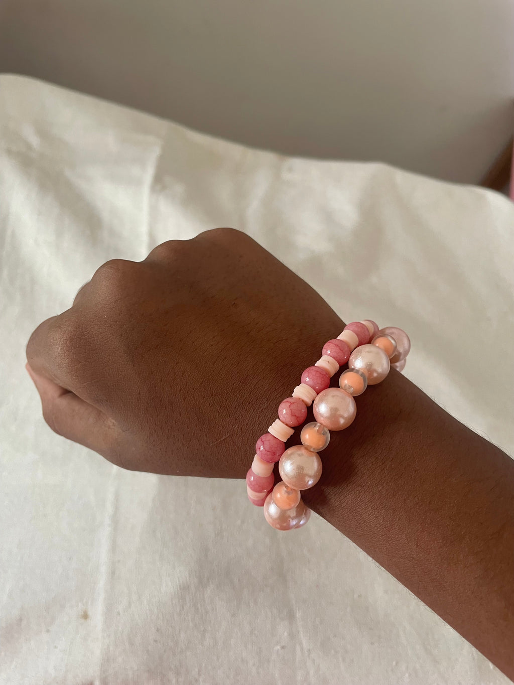 Peach Blush | Bracelet Set